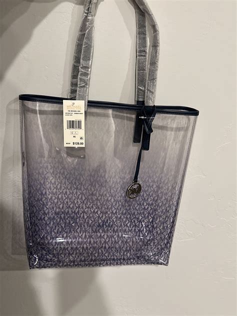 stadium purse michael kors|Michael Kors clear tote bags.